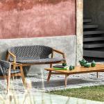 Garden Life Outdoor Living - Ethimo 'KNIT' kerti kanapé