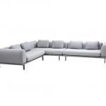 Garden Life Outdoor Living - Cane-line SPACE kerti luxus sarok ülőgarnitúra