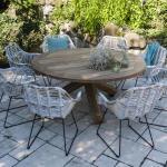 Garden Life Outdoor Living - Vimine BOURDEAUX I kerti étkező garnitúra
