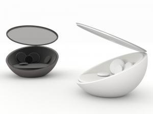 Garden Life Outdoor Living - Vondom - ULM kerek kerti napozó háttámlával, naptetővel