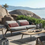 Garden Life Outdoor Living - Ethimo 'KNIT' 3 személyes kerti kanapé