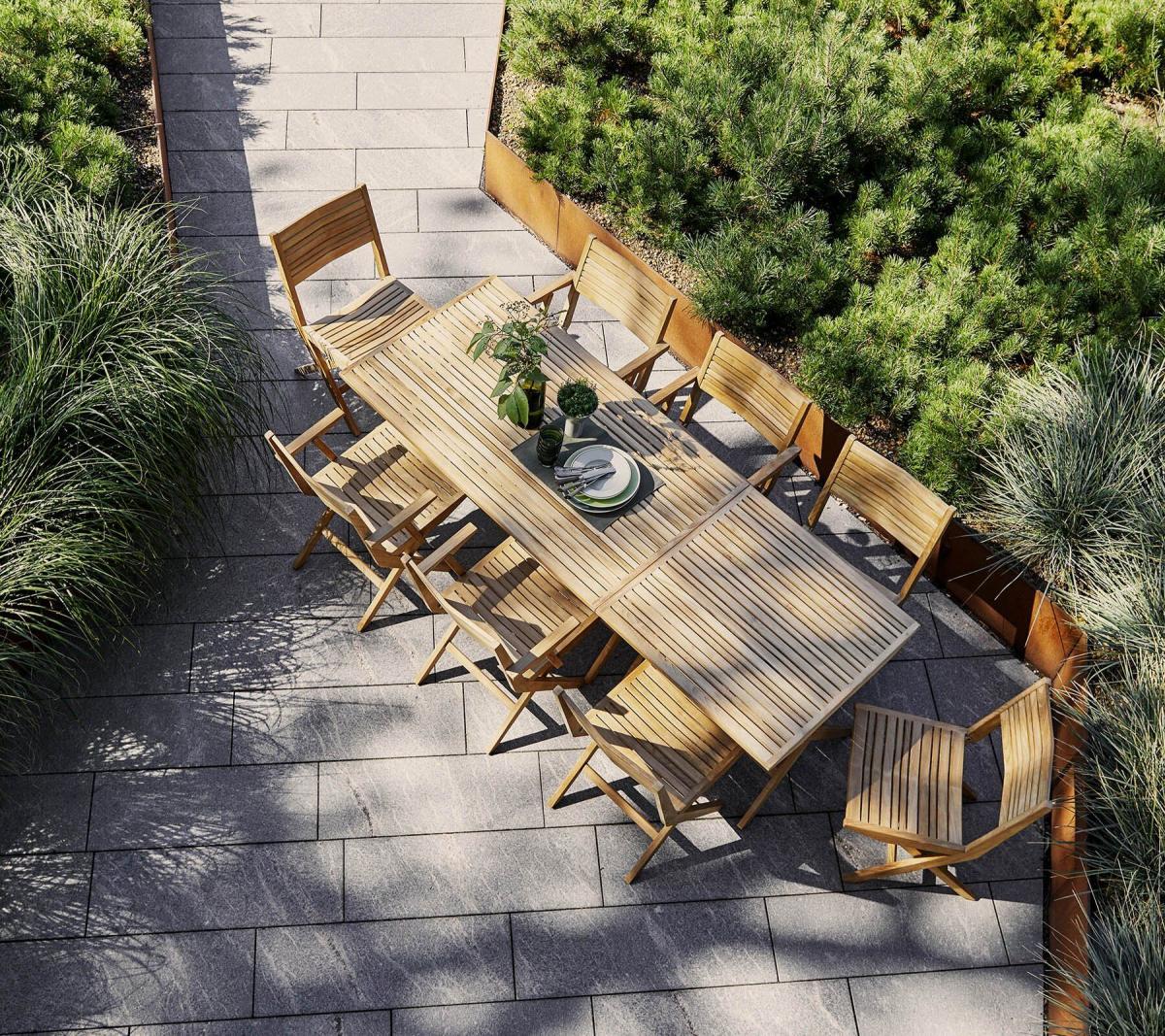Garden Life Outdoor Living - Cane-line FLIP összecsukható étkezőasztal