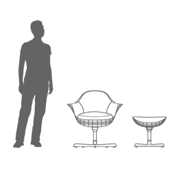 Garden Life Outdoor Living - Myface NODO Lounge Fotel