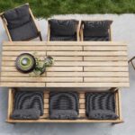 Garden Life Outdoor Living - GRACE teakfa étkezőgarnitúra (by Cane-line) - 6 személyes