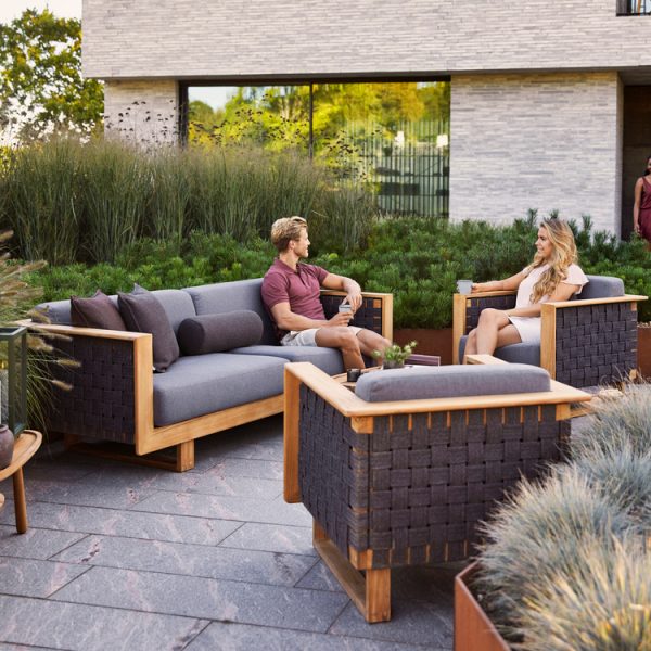 Garden Life Outdoor Living - Cane-Line 'Angle' 3-1-1 kerti ülőgarnitúra